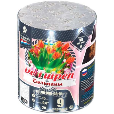 Тюльпаны Батарея салютов купить в Новоалександровске | novoaleksandrovsk.salutsklad.ru