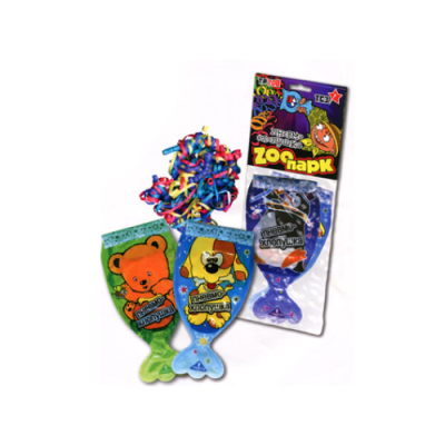 Зоопарк ТСЗ Надувная хлопушка купить в Новоалександровске | novoaleksandrovsk.salutsklad.ru