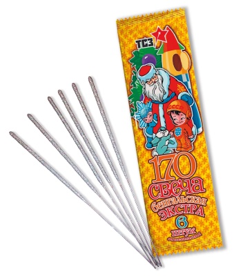 170 мм. Экстра Бенгальские огни купить в Новоалександровске | novoaleksandrovsk.salutsklad.ru