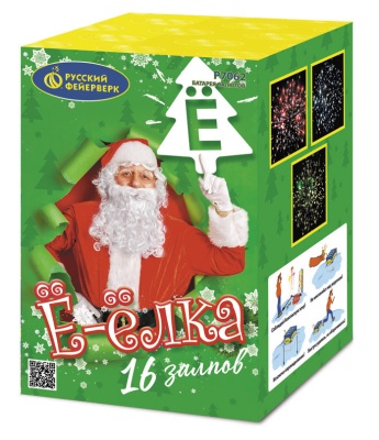 Ё-Ёлка Батарея салютов купить в Новоалександровске | novoaleksandrovsk.salutsklad.ru