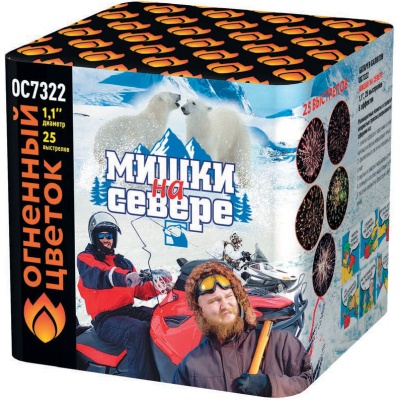 Мишки на севере Салют купить в Новоалександровске | novoaleksandrovsk.salutsklad.ru